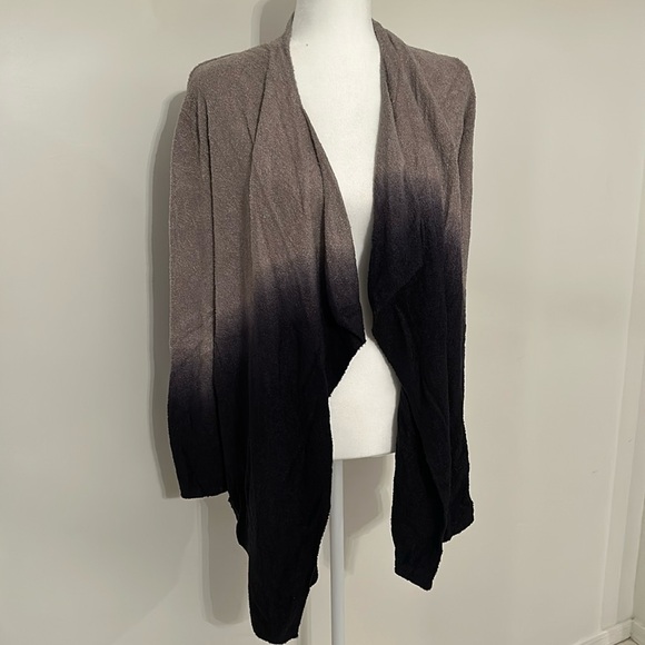 NWOT Barefoot Dreams Ombré Open Front Cardigan - Picture 2 of 11